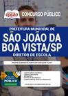 Apostila Concurso São João Da Boa Vista Sp Diretor De Escola