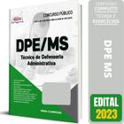 Apostila Dpe Ms 2023 Técnico De Defensoria - Administrativa