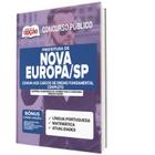 Apostila Nova Europa Sp - Cargos Nível Fundamental Completo