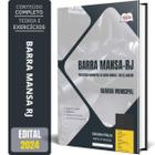 Apostila Prefeitura Barra Mansa Rj 2024 - Guarda Municipal