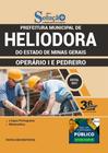 Apostila Prefeitura Heliodora Mg - Operário 1 E Pedreiro