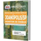 Apostila Prefeitura Joanópolis Sp - Monitor De Ônibus - Apostilas Opção