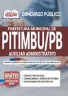 Apostila Prefeitura Pitimbu Pb - Auxiliar Administrativo