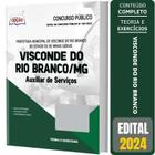 Apostila Prefeitura Visconde Do Rio Branco Mg 2023 Auxiliar