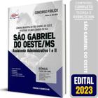 Apostila São Gabriel Do Oeste Ms 2023 Assistente