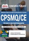 Apostila Técnico Em Enfermagem Concurso Cpsmq Ce - Apostilas Opção