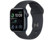 Apple Watch SE 2ª geração GPS Caixa Meia-noite de Alumínio 40mm Pulseira Esportiva Meia-noite