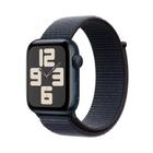 Apple Watch SE GPS, Caixa Meia-Noite de Alumínio de 44 mm, Pulseira Loop Esportiva Tinto - MXEP3BE/A