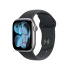 Apple Watch Series 11 GPS Caixa Cinza-espacial de Alumínio 42mm Pulseira Esportiva Preta M/G