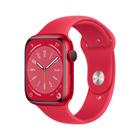 Apple Watch Series 8 GPS - Caixa (PRODUCT)RED de alumínio, 45mm - Pulseira esportiva (PRODUCT)RED