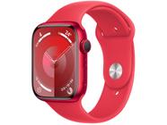 Apple Watch Series 9 GPS Caixa (PRODUCT)RED de Alumínio 45mm Pulseira Esportiva (PRODUCT)RED P/M