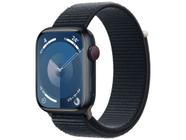 Apple Watch Series 9 GPS + Cellular Caixa Meia-noite de Alumínio 45mm Pulseira Loop Esportiva Meia-noite (Neutro em Carbono)