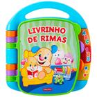 Aprender e Brincar Livrinho de Rimas com Músicas Fisher-Price CDH62 - Mattel