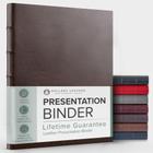 Apresentação Binder Gallery Leather Freeport Mocha 8,5x11