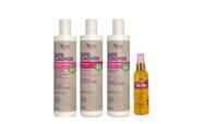 Apse Cachos Shampoo + Condicionador + Gelatina + Glow Spray