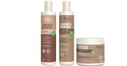 Apse Crespo Power Shampoo + Condicionador + Creme De Pentear