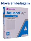 Aquacel Ag + Extra Convatec 15x15cm Estéril - 1 Unidade