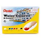 Aquarela Base Agua Escolar 08 Cores Pentel