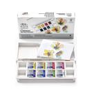 Aquarela Cotman Winsor & Newton Pastilha 8 Cores Floral