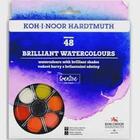 Aquarela em Pastilha C/48 Cores Brilhantes Koh-i-noor 174506-48