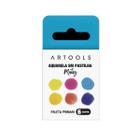 Aquarela Em Pastilha Matiz Artools Paleta Primari 6 Cores