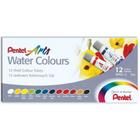 Aquarela em Tubo Pentel WFRS 12 Cores