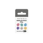 Aquarela pastilha Artools Matiz 6 cores Metallic