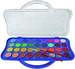 Aquarela Pastilha Giotto 36 Cores + 2 Pinceis