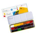 Aquarela Pastilha Nevskaya Palitra Sonnet 21 Cores