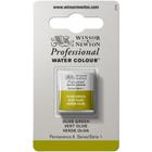 Aquarela Pastilha Profissional Winsor 447 Olive Green