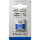 Aquarela Pastilha Profissional Winsor 667 Ultramarine Green Shade