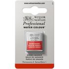 Aquarela Pastilha Profissional Winsor & Newton 056 Brown Madder