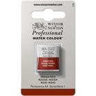 Aquarela Prof Winsor &amp Newton Pastilha 317 Ind Red - Winsor & Newton