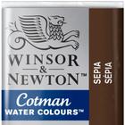 Aquarela Winsor & Newton Cotman Pastilha 609 Sepia - Winsor Newton