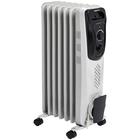 Aquecedor a óleo Amazon Basics Radiator 1500W 7 Fins 3 Heat White