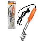 Aquecedor de Água (Ebulidor) Portátil Tubo 16cm 1000W 220V Fio 1,1m - BESTFER