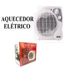 Aquecedor De Ambiente Elétrico Portátil Termoventilador 110v OU 220V - BAK-UTILIT