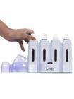 Aquecedor de Cera Roll-on Lilás - Aquece 4 Refis de Cera Simultaneamente