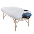 Aquecedor de mesa de massagem EARTHLITE DLX Fleece Lavável 135F