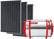 Aquecedor Solar Komeco 300 L Inox 316 baixa pressão desnível c/ anôdo + 3 Coletores de 1m² MX