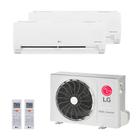 Ar Condicionado Bi Split Inverter LG 16.000 Btus (Hi Wall 9.000 + Hi Wall 9.000)Frio 220v R-32