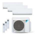 Ar-Condicionado Multi Split Inverter 18000 BTUs Daikin Quente e Frio (3 Evap. HW 9000) 220V