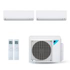 Ar-Condicionado Multi Split Inverter Daikin 28.000 BTUs (1x Evap HW 18.000 + 1x Evap HW 24.000) Quente/Frio 220V