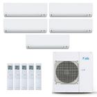 Ar-Condicionado Multi Split Inverter Daikin 38.000 BTUs (3x Evap HW 9.000 + 2x Evap HW 12.000) Quente/Frio 220V