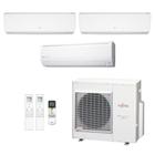 Ar-Condicionado Multi Split Inverter Fujitsu 23.000 (2x Evap HW 7.000 + 1x Evap HW 18.000) Quente/Frio 220V