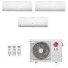 Ar-Condicionado Multi Split Inverter LG 24.000 (3x Evap HW 9.000) Quente/Frio 220V