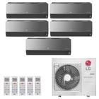 Ar-Condicionado Multi Split Inverter LG 36.000 (3x Evap HW Artcool 7.000 + 2x Evap HW Artcool 9.000) Quente/Frio 220V