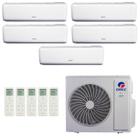 Ar-Condicionado Multi Split Inverter R-32 Gree 42.000 (4x Evap HW 9.000 + 1x Evap HW 12.000) Quente/Frio 220V