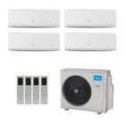 Ar-Condicionado Multi Split Inverter Springer Midea 36.000 (1x Evap HW 9.000 + 2x Evap HW 12.000 + 1x Evap HW 18.000) Quente/Frio 220V