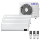 Ar Condicionado Multi Tri Split Samsung 28000 BTUs (3x12000) Q/F Inverter 220V